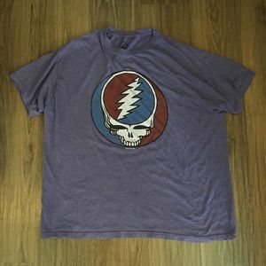 Grateful Dead Steal Your Face Classic Logo Tee 2XL